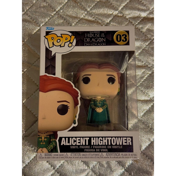 POP! Game of Thrones #03 Character Alicent Hightower Reselling for approx $18 - Picture 1 of 2